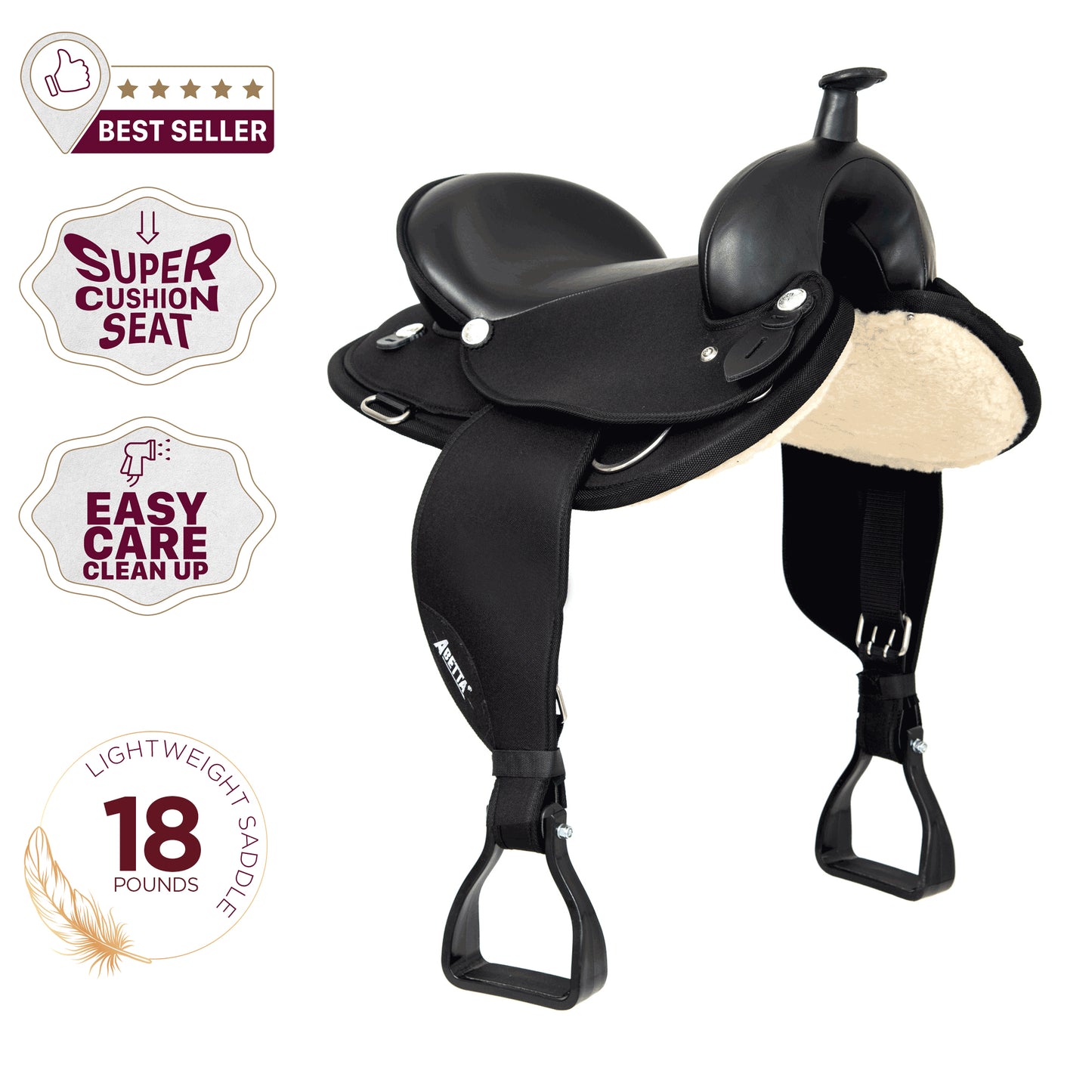 Albetta Sublime Comfort Saddle - FQH Bars