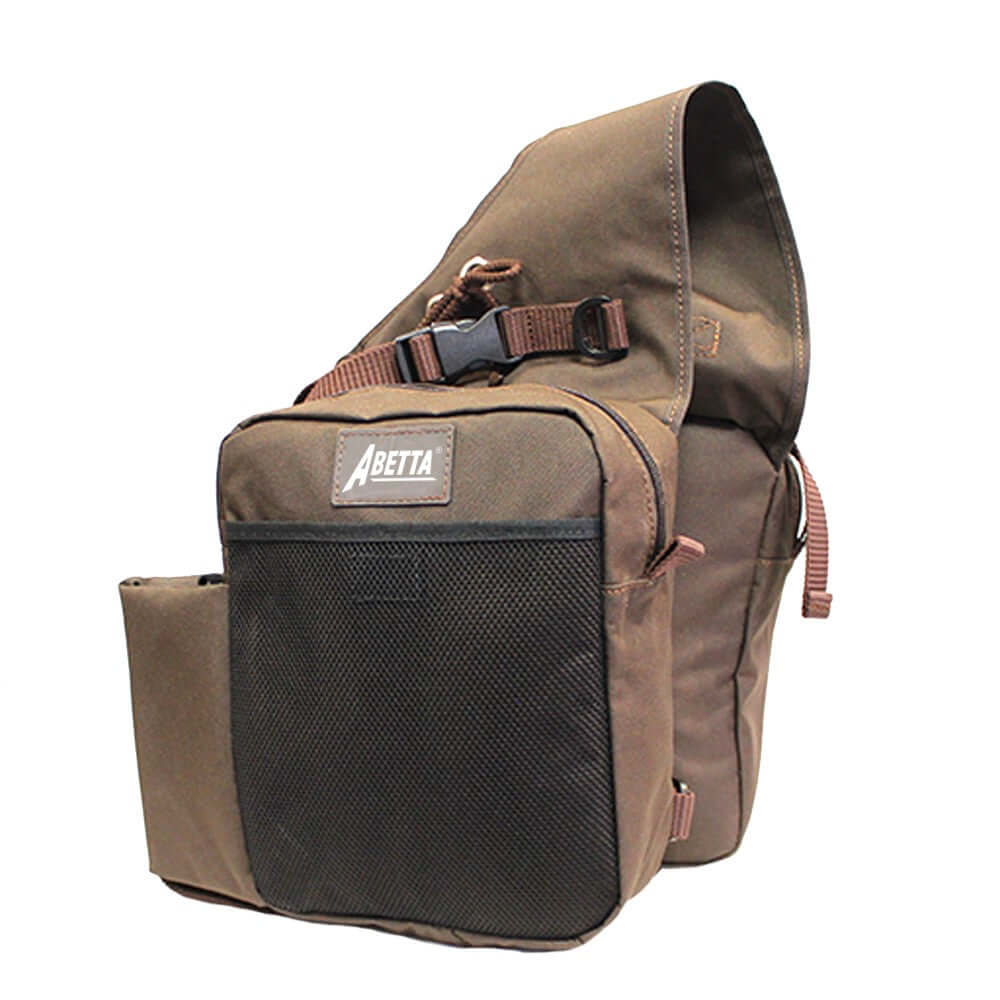 Abetta Zipper Saddle Bag - Brown - SKU 24852BR