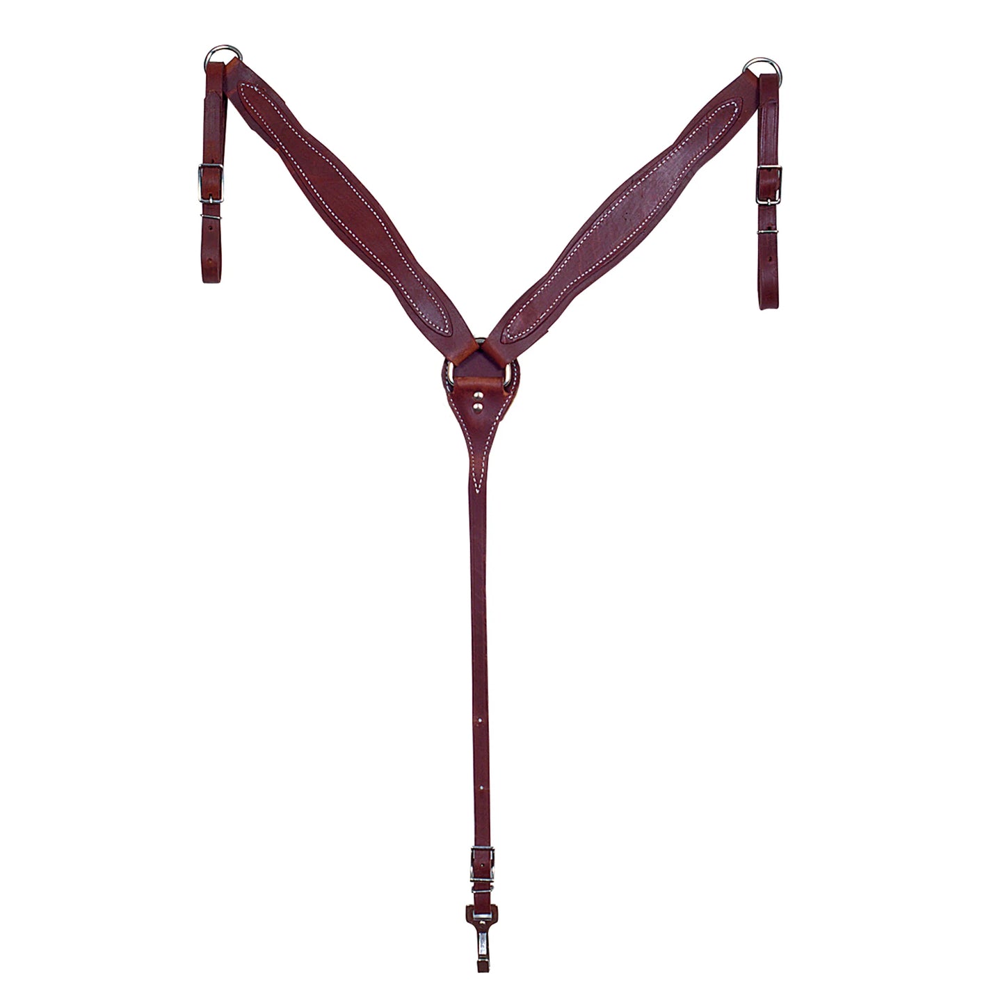 Fabtron Inlaid Leather Breast Collar