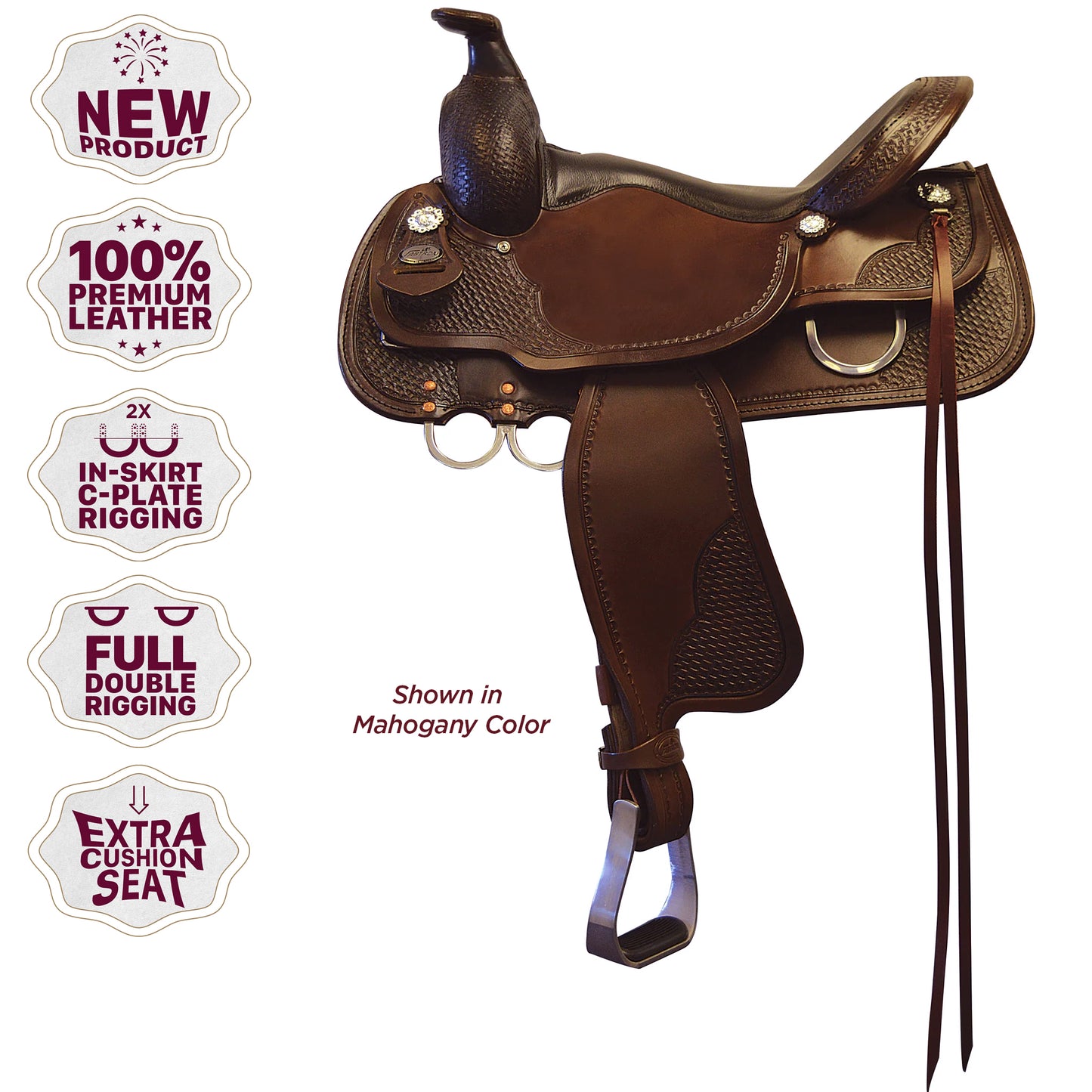 Fabtron Supreme Roper Reiner Saddle