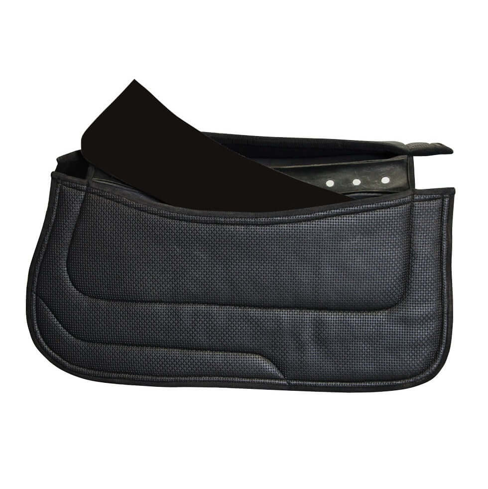 Abetta Super Cushion Pad with Neoprene Shock Inserts - side view - SKU 12403BK, SKU 12403BR