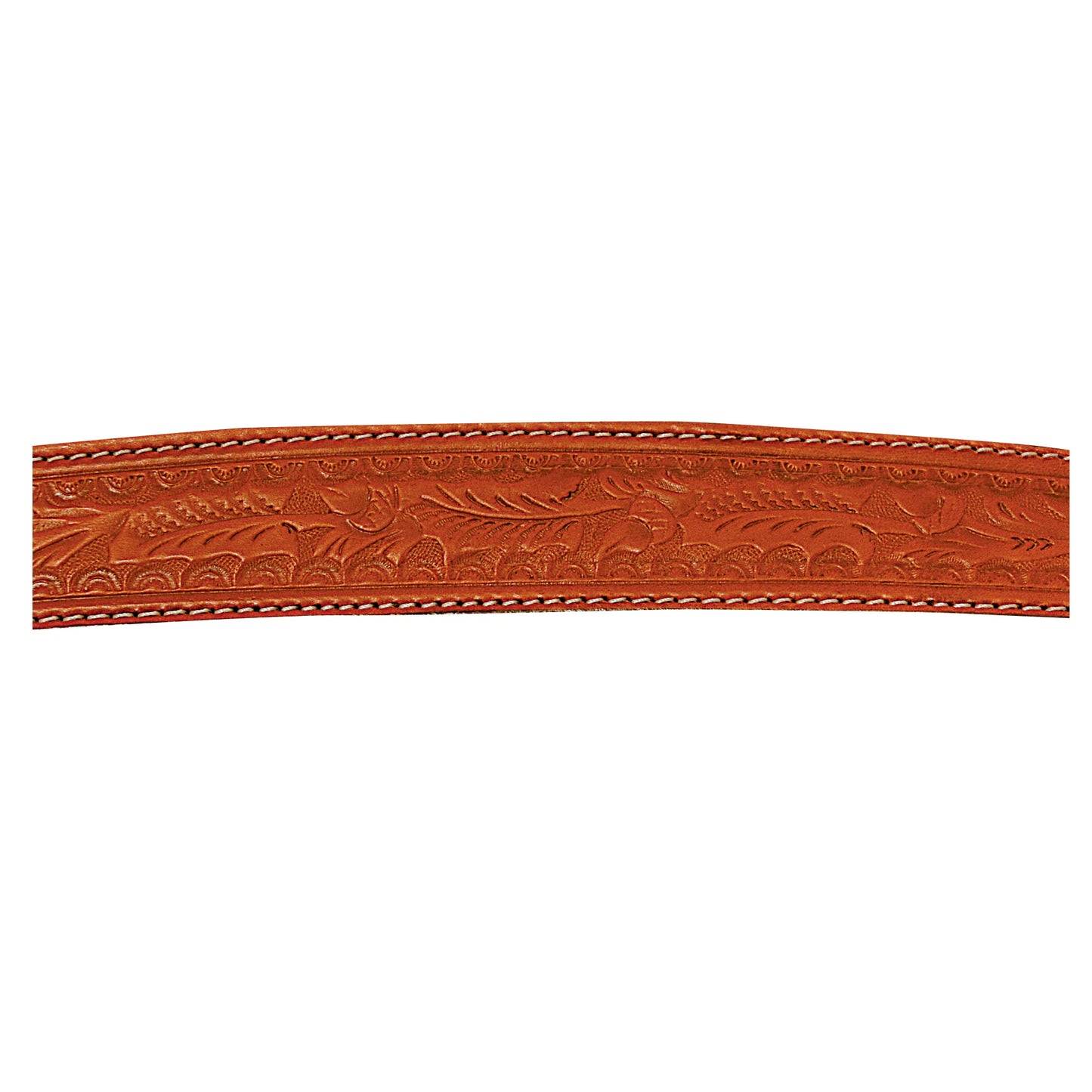 Fabtron Floral Tooled Leather Breast Collar
