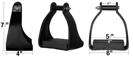 Abetta Endurance Trail Stirrups - Pair