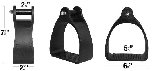 Abetta Inverted Stirrups - Pair