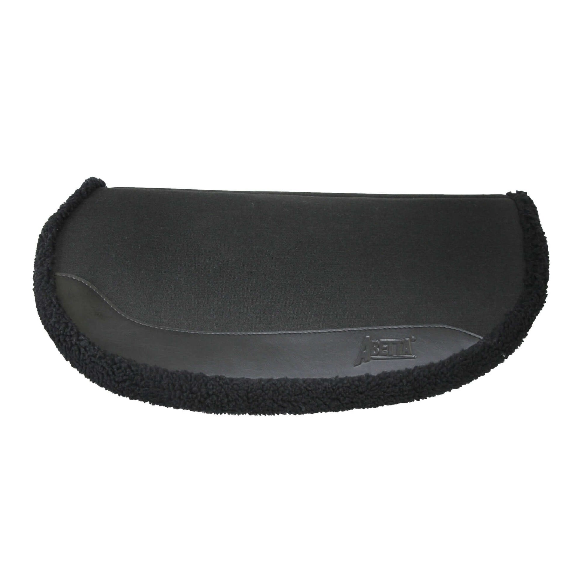 Abetta Contoured Quilted Nylon Fleece Saddle Pad - SKU 122000BK