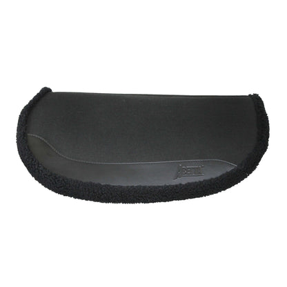 Abetta Contoured Quilted Nylon Fleece Saddle Pad - SKU 122000BK