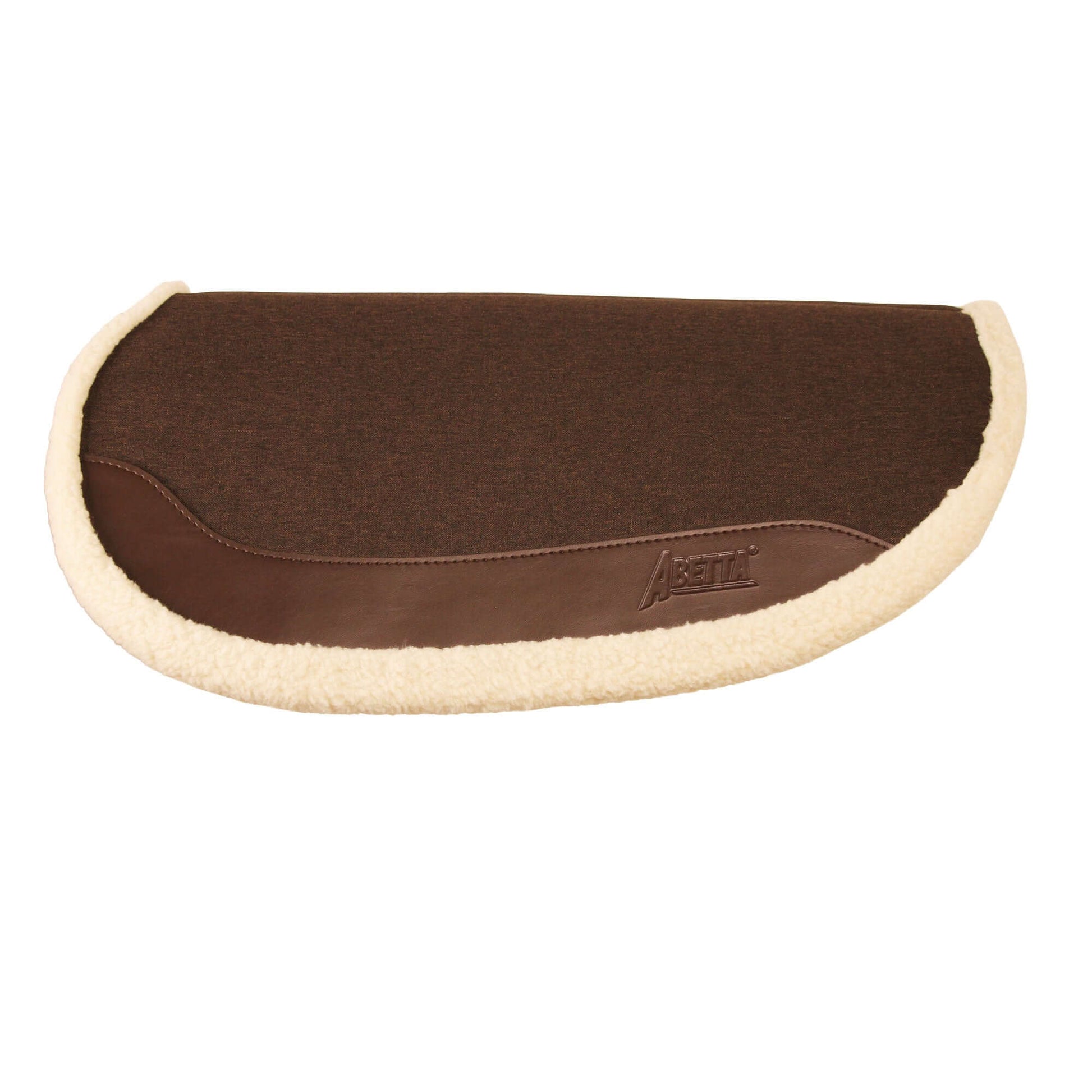 Abetta Contoured Quilted Nylon Fleece Saddle Pad - SKU 122000BR