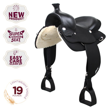 Abetta Draft Comfort Pleasure Saddle 20552