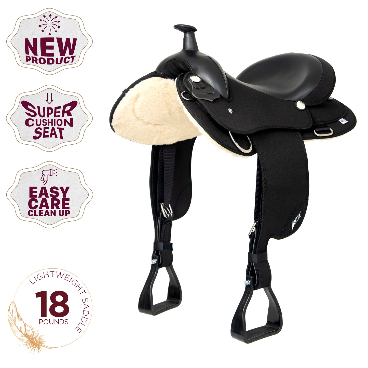 Abetta Gaited Trail Rider Saddle