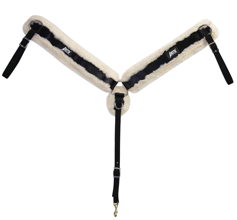 Abetta Fleece Breast Collar - Regular & Draft Horses