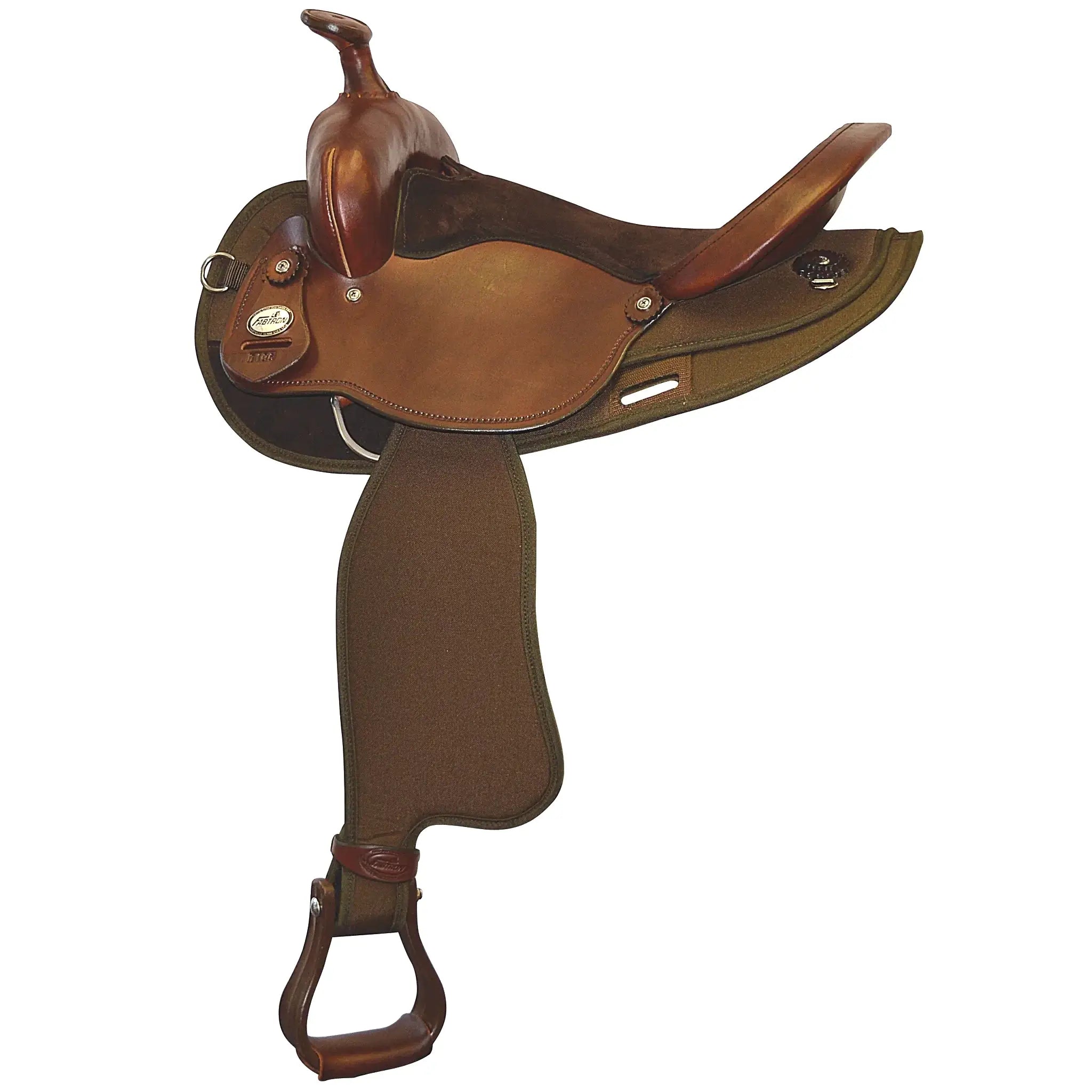 Fabtron Round Barrel Saddle - FQH Bars – Legacy Saddles