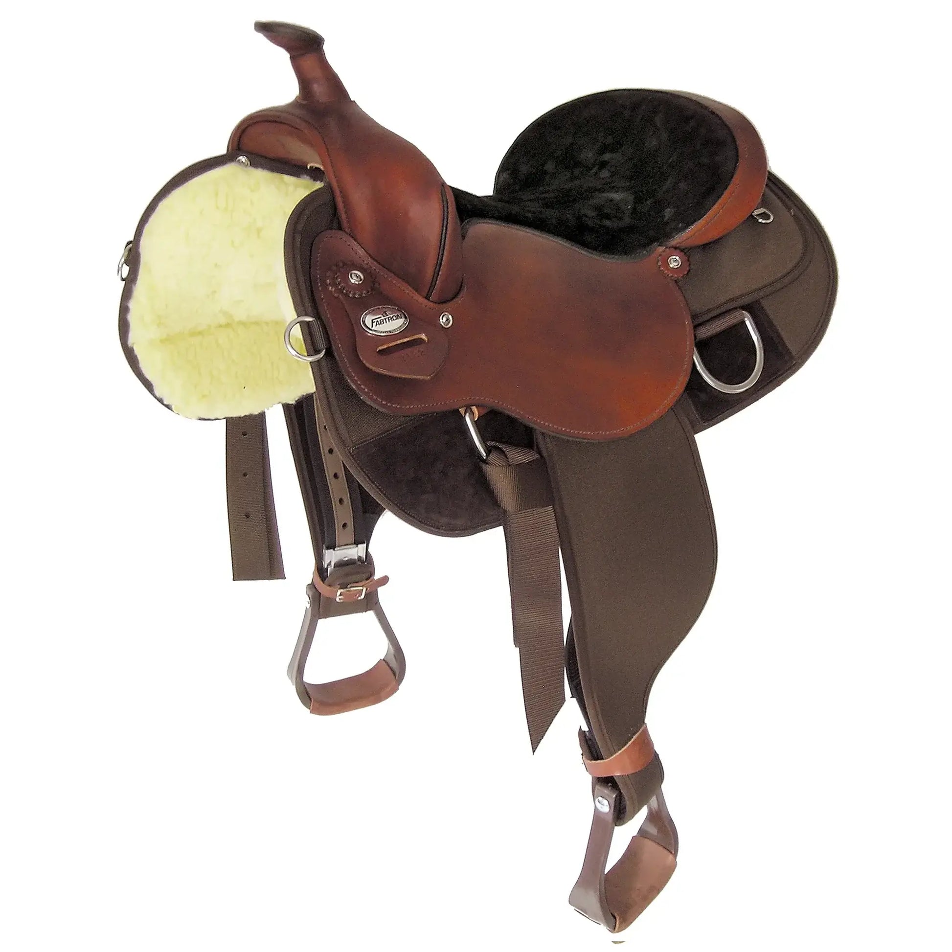 Fabtron Lightweight Draft Horse Saddle 