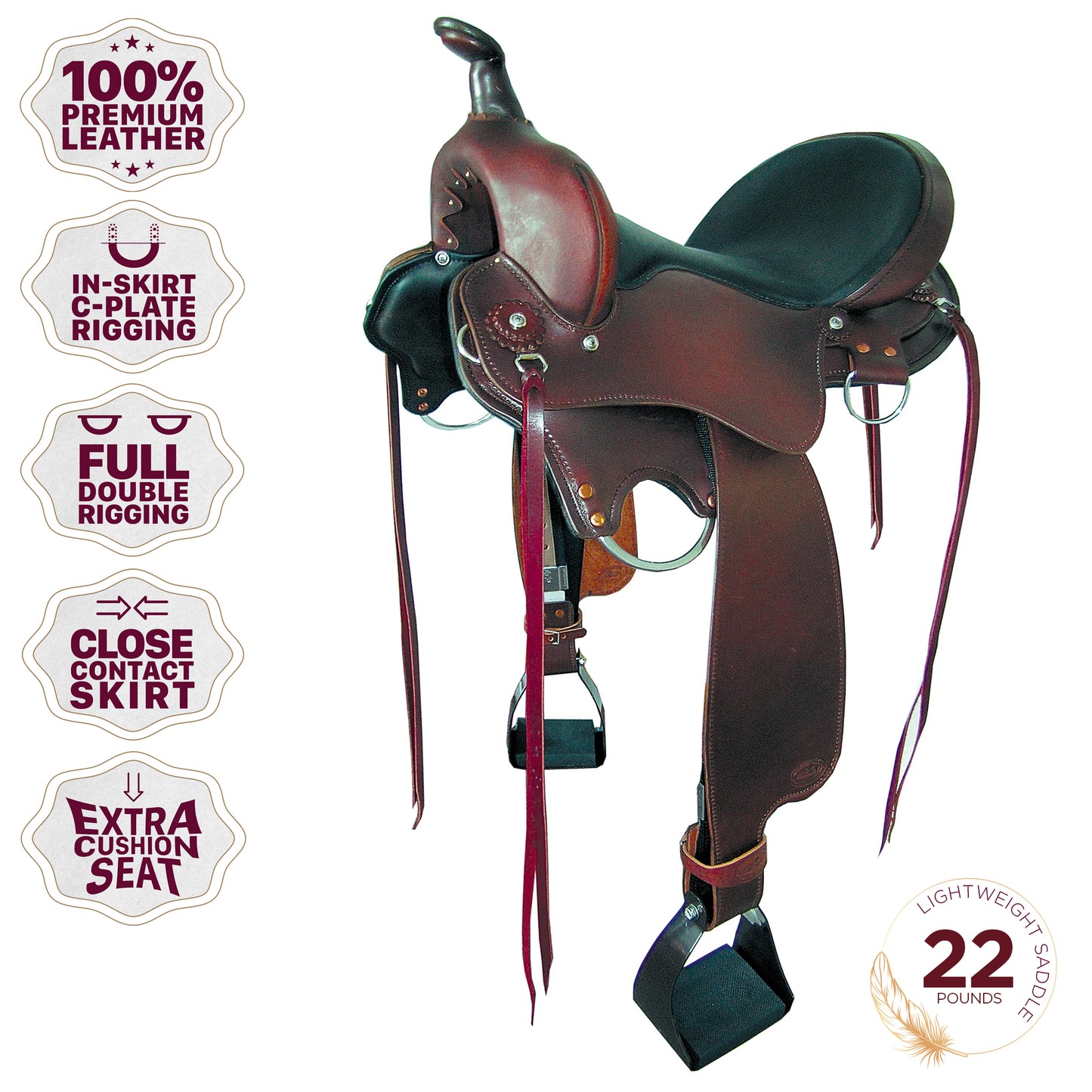Fabtron Cross Trail Saddle