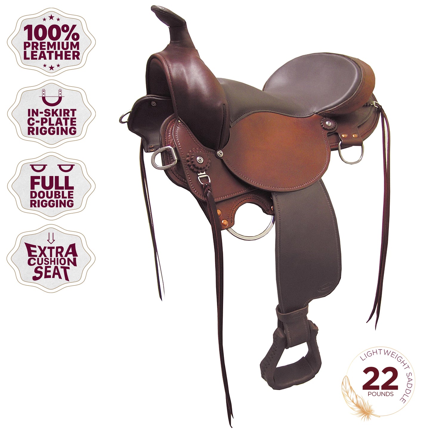 Fabtron Gaited Cross Trail Saddle