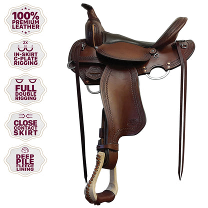 Fabtron Ultra Mule/Donkey Work & Trail Saddle